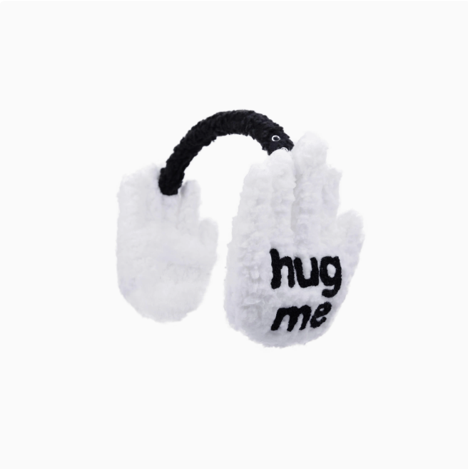 Hug me design ear cover