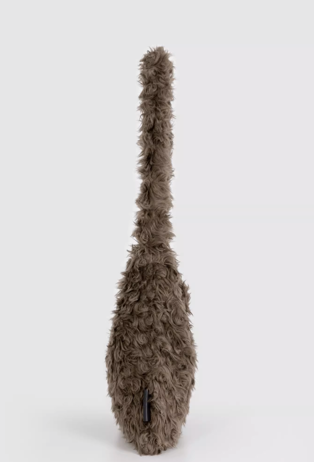 curly fur bag