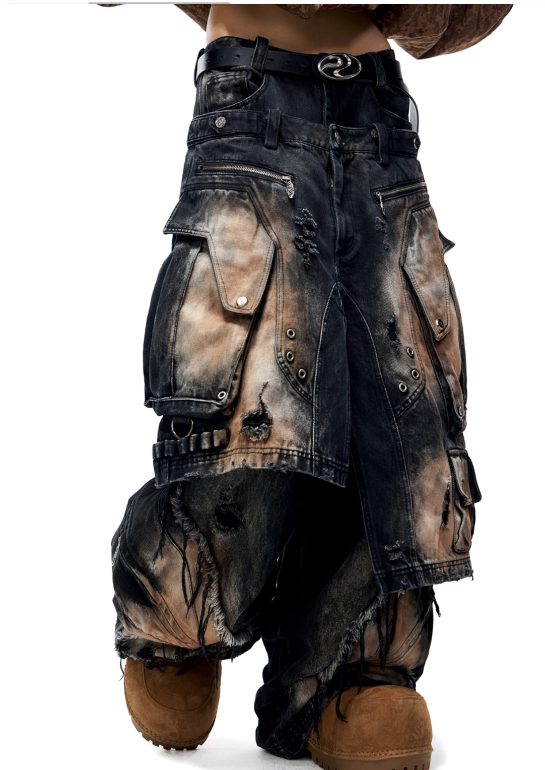 Skirt Armor Dirty Denim Jeans