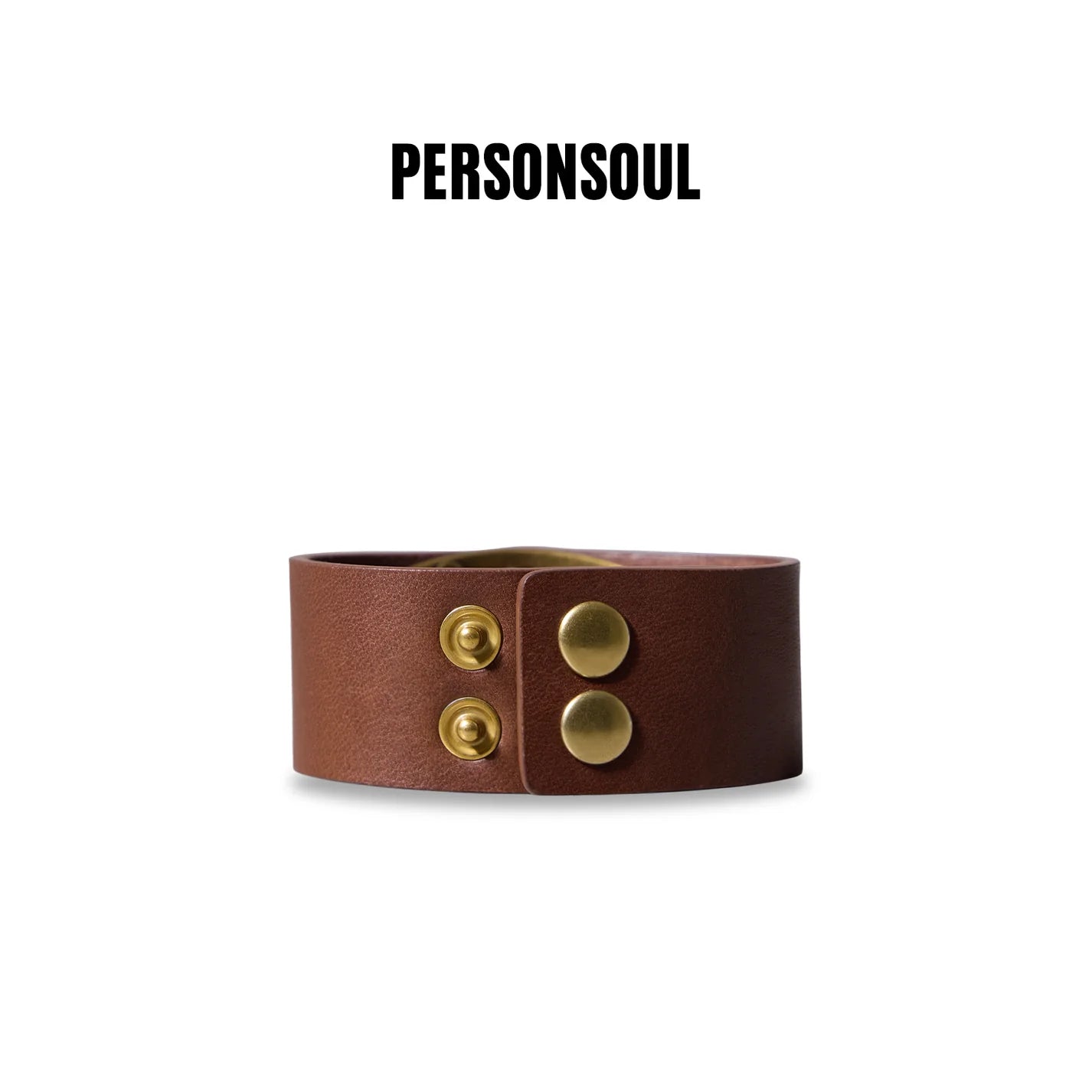 Meta Symbolic Leather Bracelet