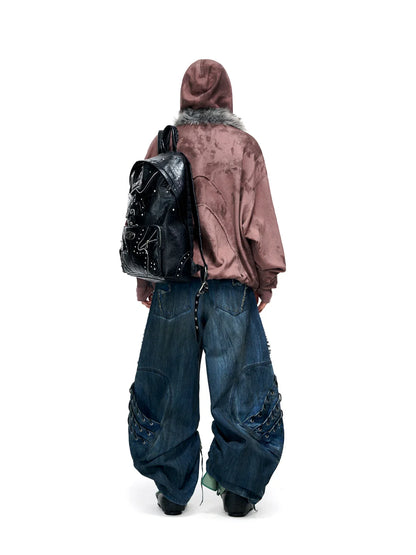 Armor Structured Raw Edge Jeans