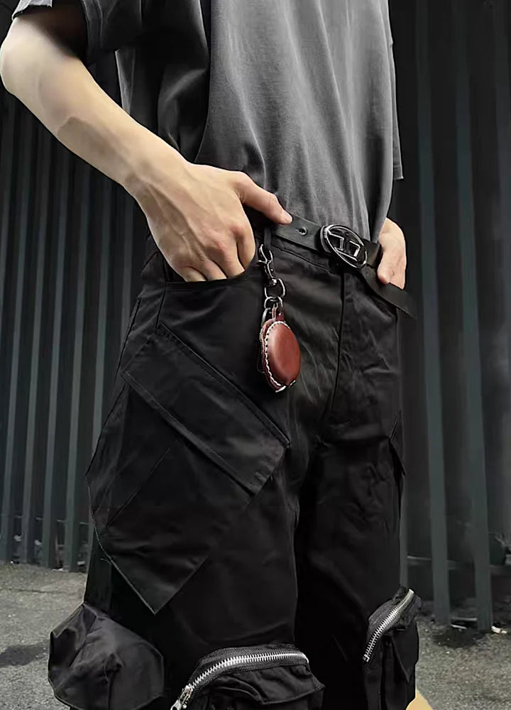 Multi-pocket design street style cargo pants