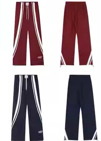 White line center sense sporty pants RH0050