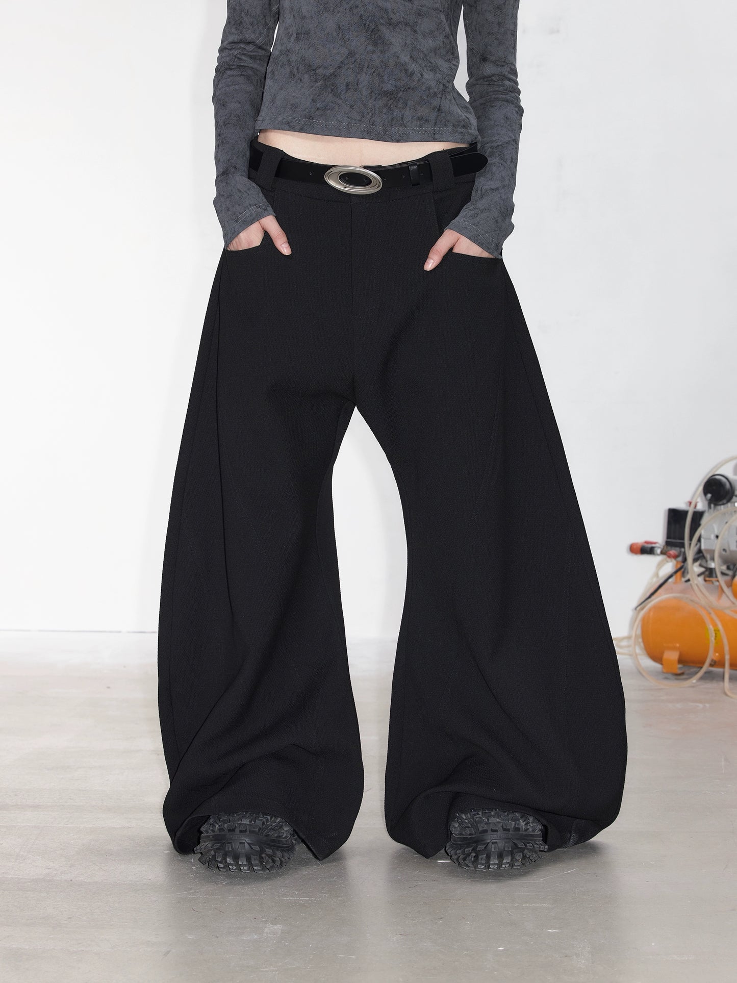 Original design super wide cotton pants