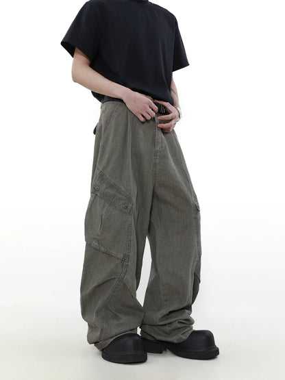 Wide Pocket Cargo Pants