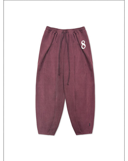 Numbering sweat pants