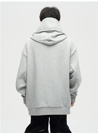 Over size thick hoodie