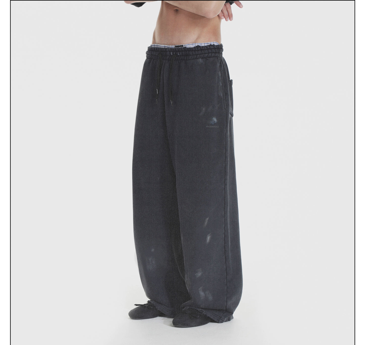 Grunge wide pants