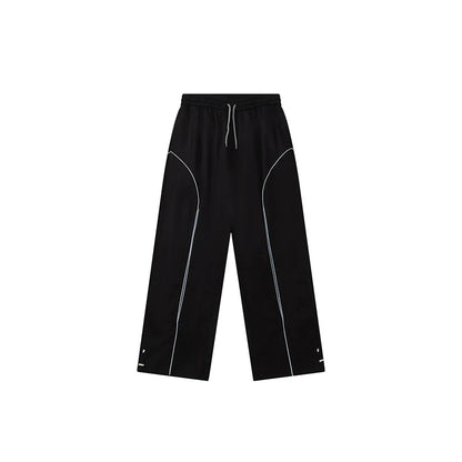 Overall sharp line design simple balloon pants RH0091