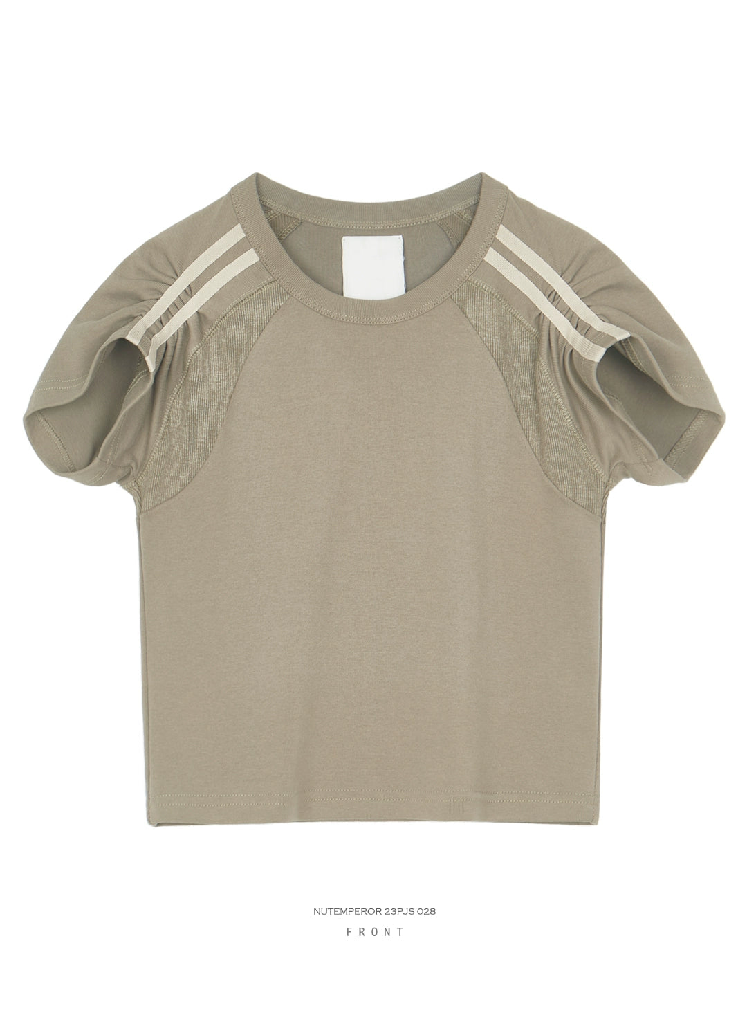 2 Stripe cotton crew neck T-shirts