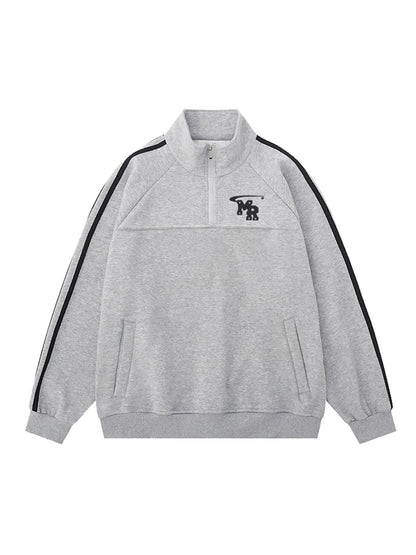 Half Zip Line Sweatshirt