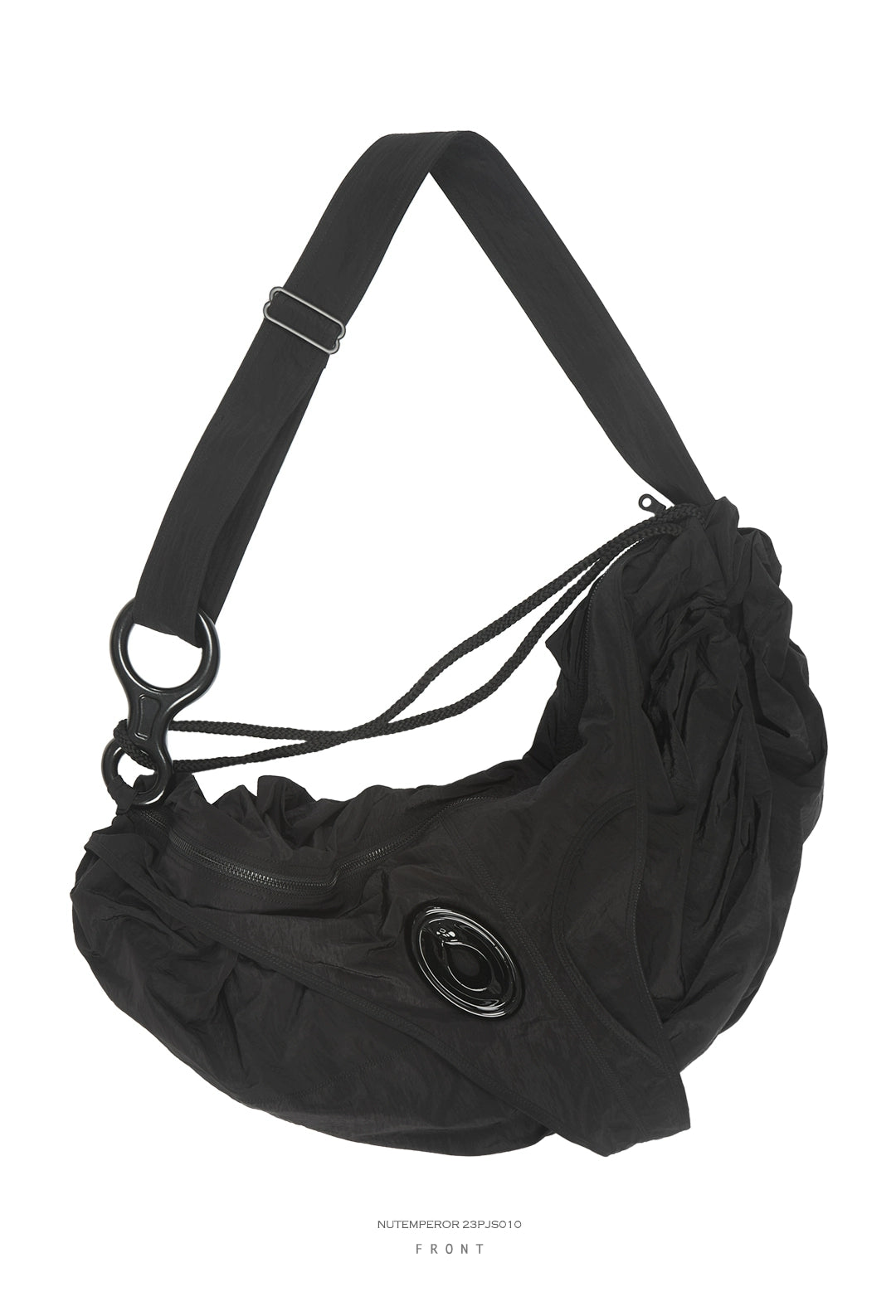 NUTEMPEROR 3D structured string shoulder bag