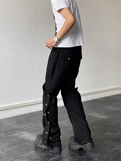 Low Button Work Pants