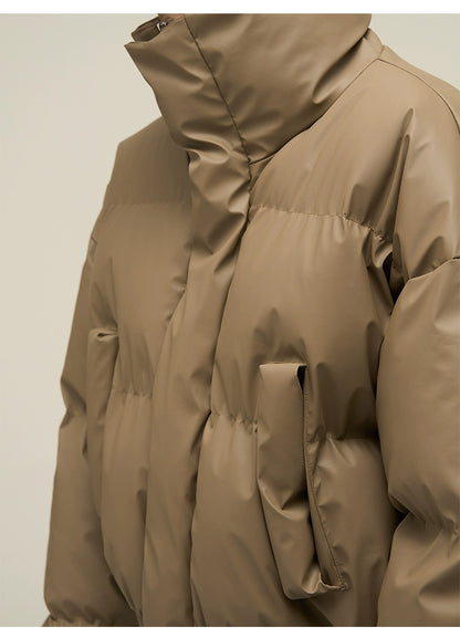 Cropped down jacket