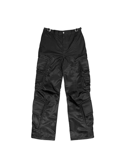 Multi Pocket Nylon Pants