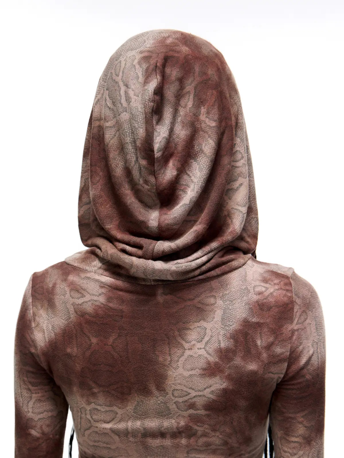 Sun Totem Mesh Hooded Bottoming Shirt