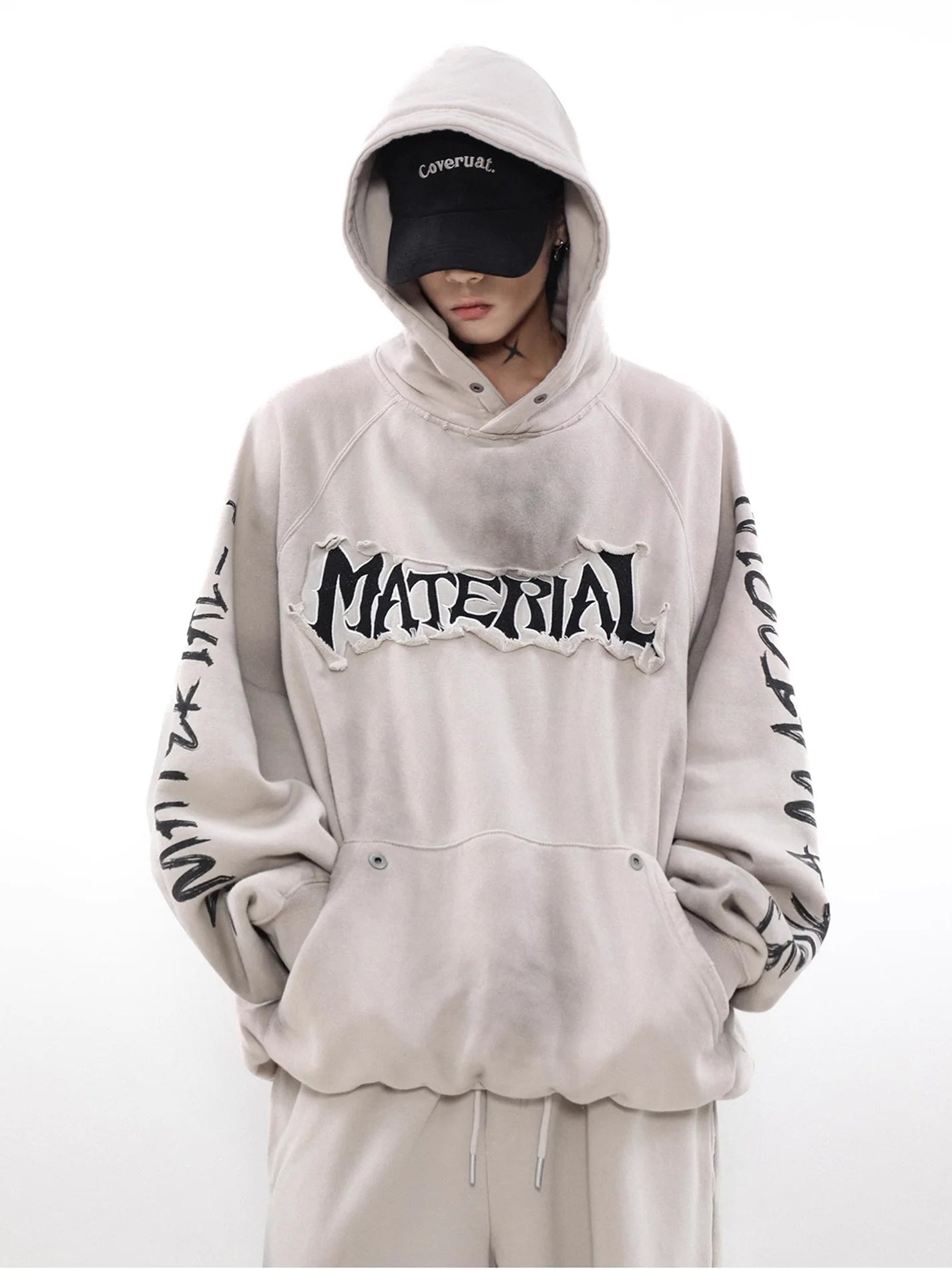 Patch Graffiti Hoodie