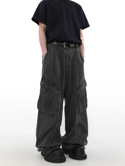 Wide Pocket Cargo Pants