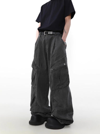 Wide Pocket Cargo Pants