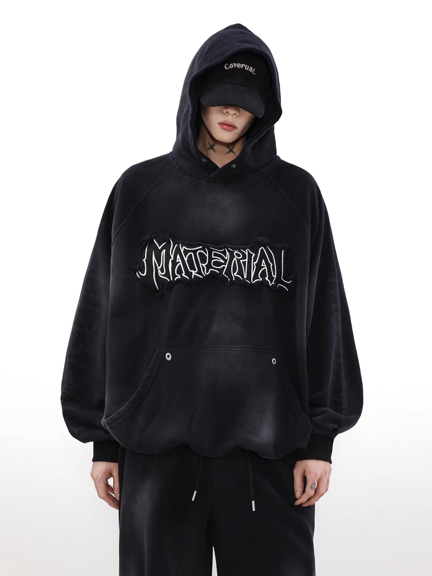 Patch Graffiti Hoodie