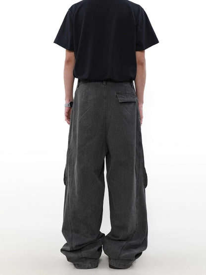 Wide Pocket Cargo Pants