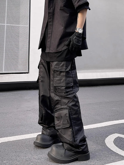 Multi Pocket Nylon Pants