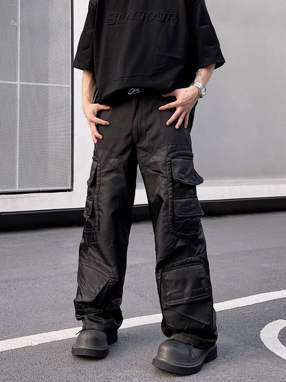 Multi Pocket Nylon Pants