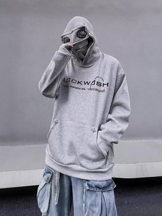 Goggles High Neck Hoodie