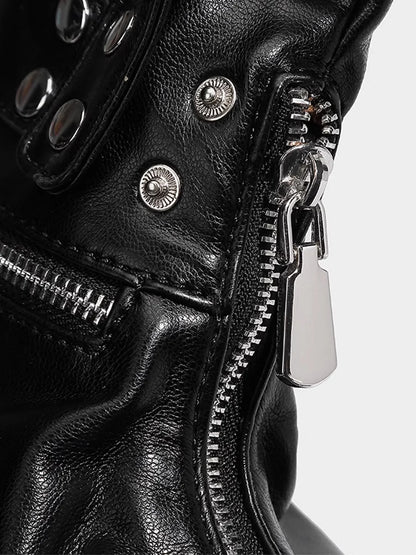 Rivet Biker Under Arm Bag