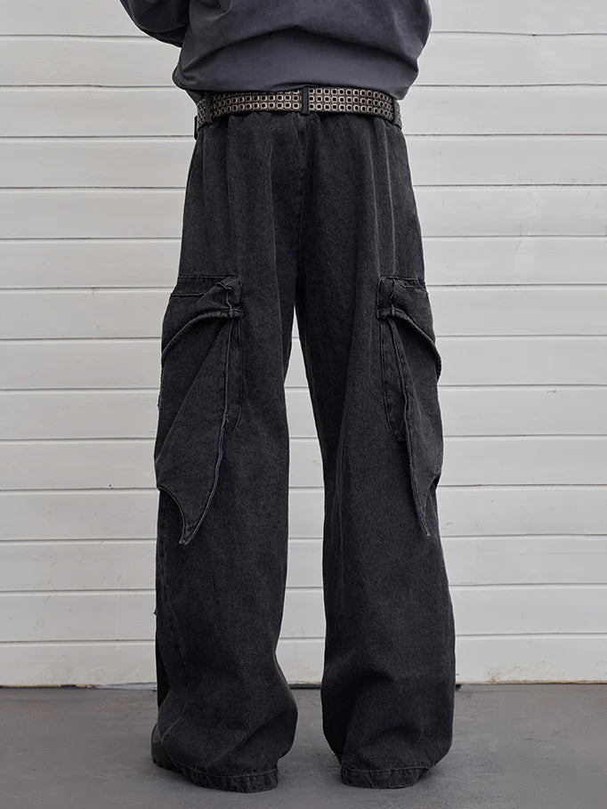 Droop Niche Denim Pants