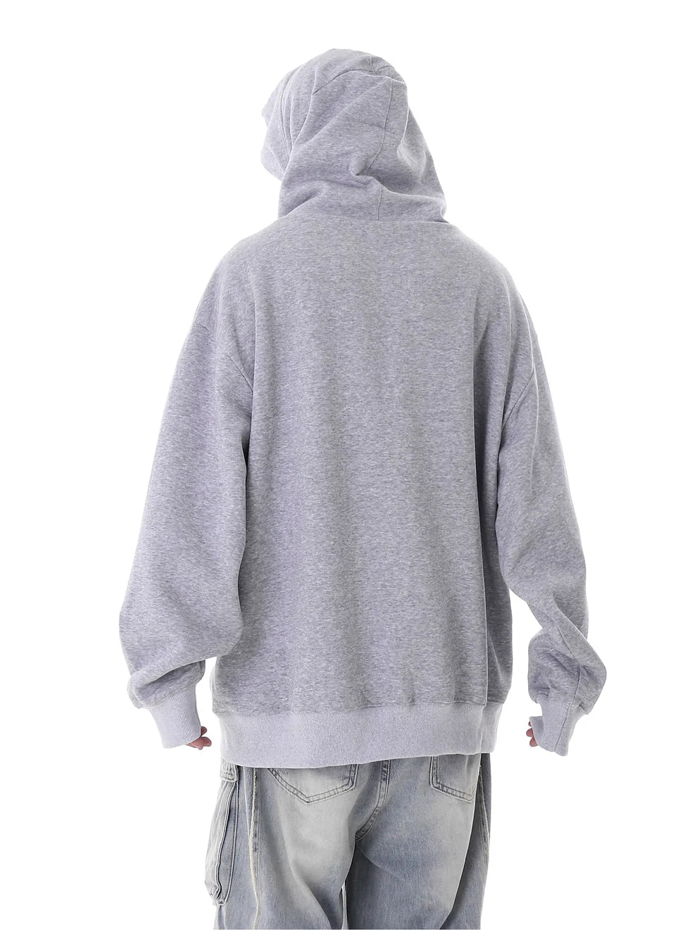 Layered High Neck Hoodie