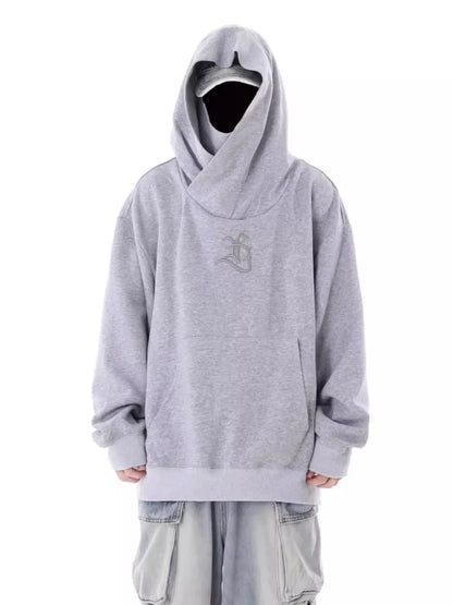 Layered High Neck Hoodie