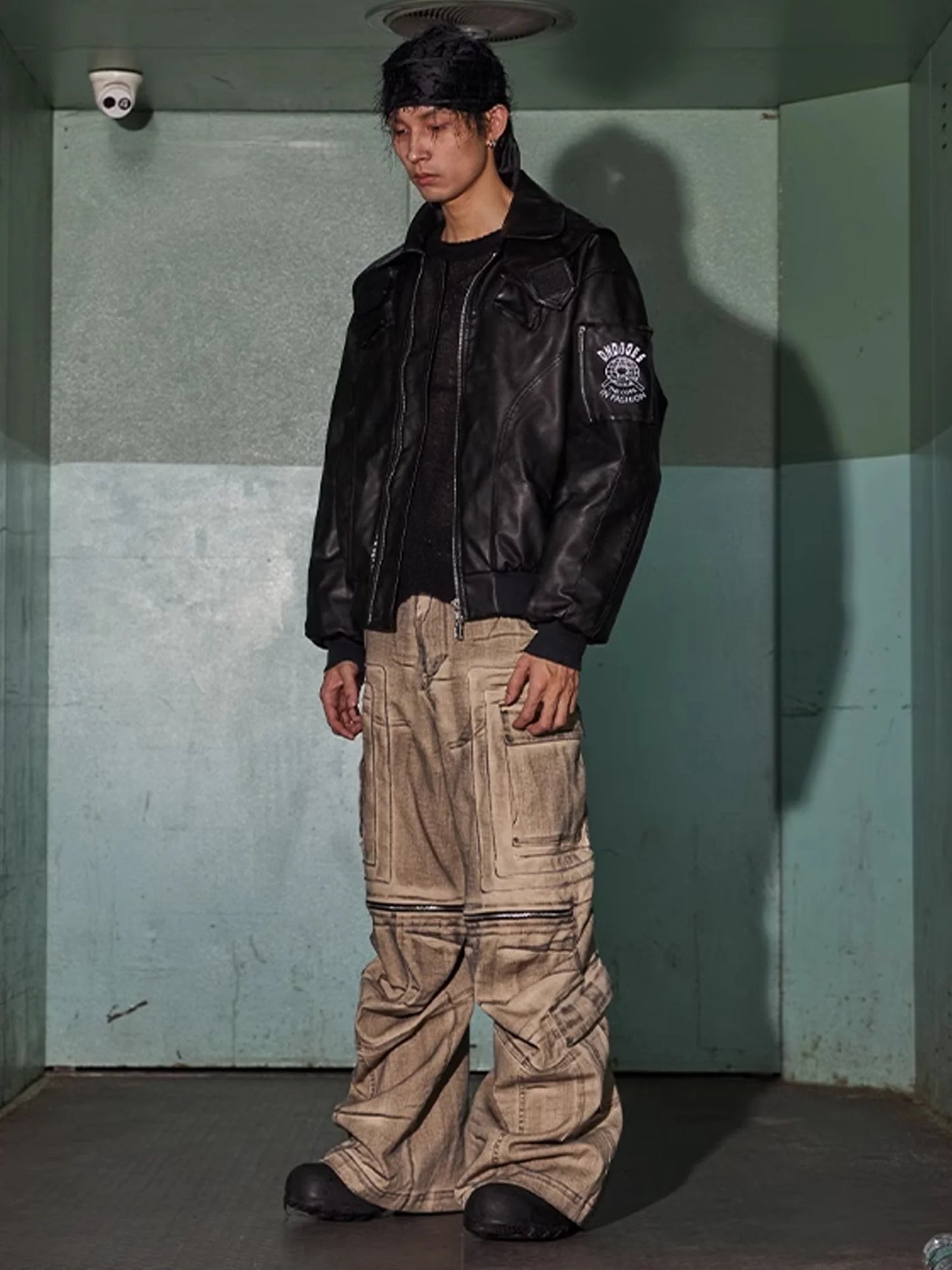 Heavy Weight Dirty Cargo Denim